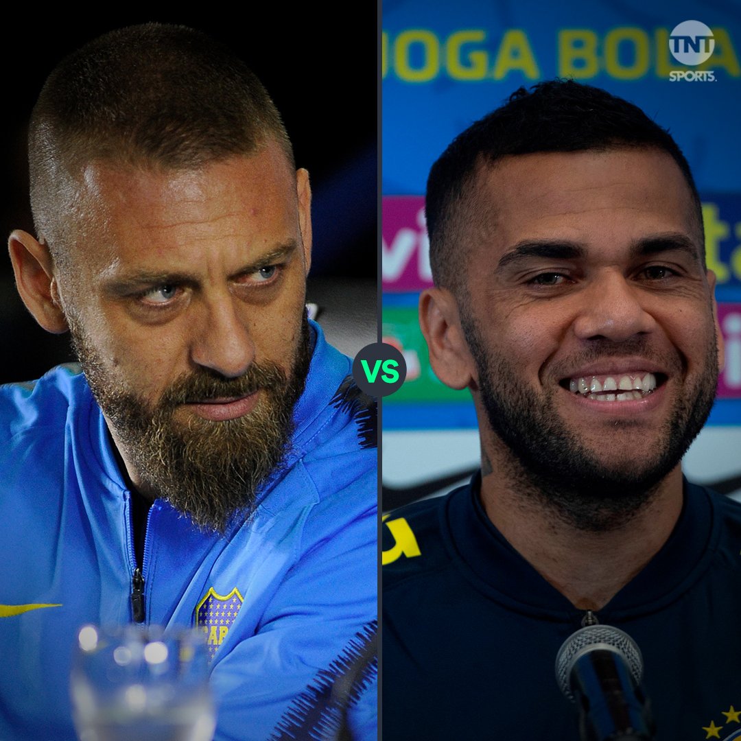 Los dos llegaron desde el fútbol europeo e hicieron mucho ruido 🔥 ¿Cuál es el mejor refuerzo?

🔁 De Rossi a Boca
❤️ Dani Alves a San Pablo