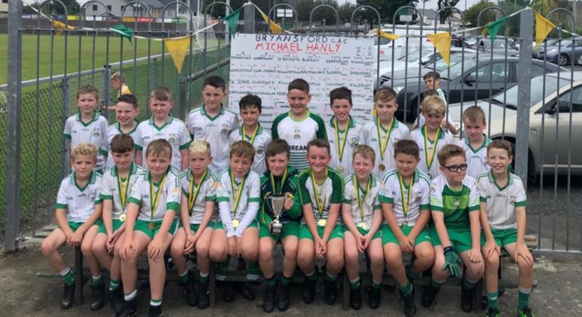 BurrenGAA's tweet photo. Big win today for our Under 10's, Cup winners in the Bryansford tournament.🏆
Well done to all the boys and management 
#araghaidhlecheile 🇳🇬 https://t.co/OyUGmhUYuo