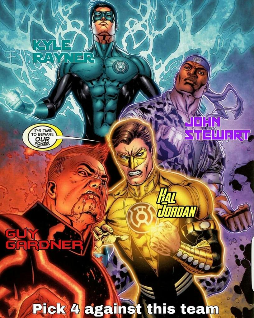 Comicfax's tweet photo. Pick 4 against this team.#DCUNIVERSE #DCU #dccomics #comics #PickOne https://t.co/v8Hzy3ujXJ