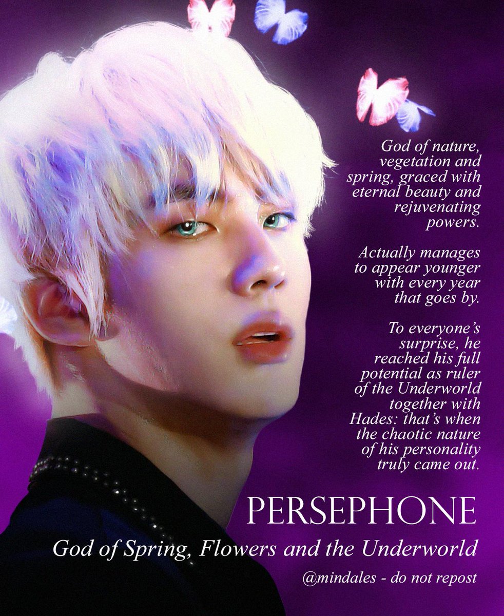 Bts Edits Au In Bio Jin As Persephone 2 7