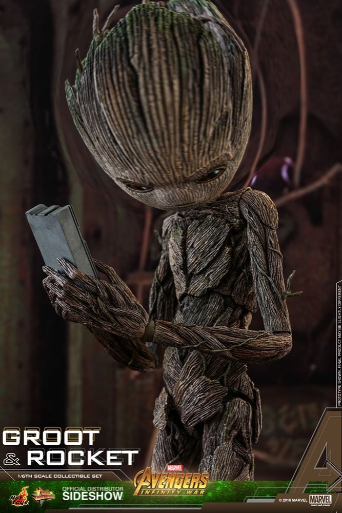 Groot :- À la base ce mec est surpuissant mais vous voulez le voir faire des trucs tt mignon d'animal de compagnie.- Il devrait tuer StarLord et mettre ses potes Rocket ou Thor comme chef des Gardiens De La Galaxie- À part jouer à la GameBoy et être insolent il a rien montré