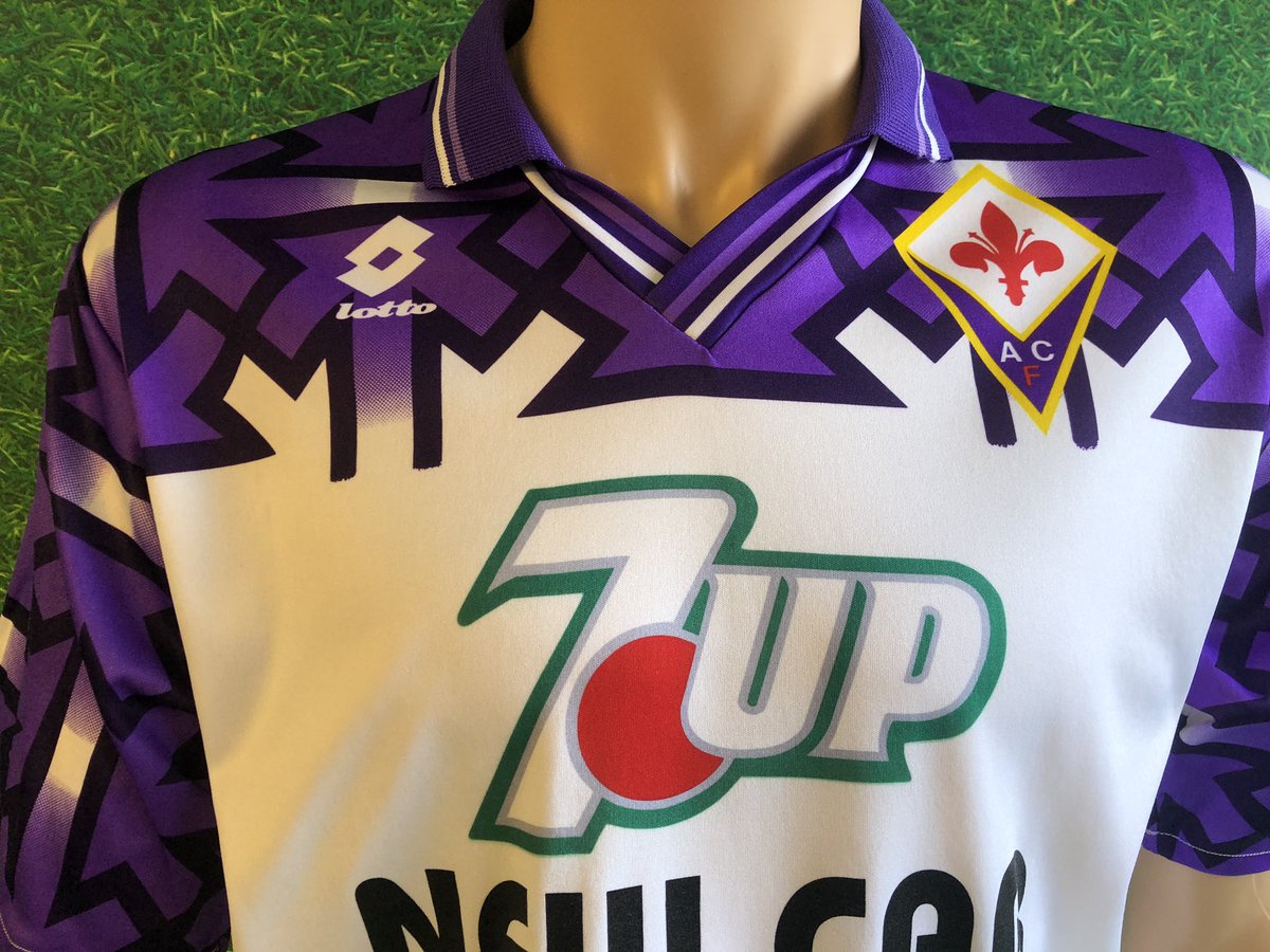 fiorentina 1992 away shirt