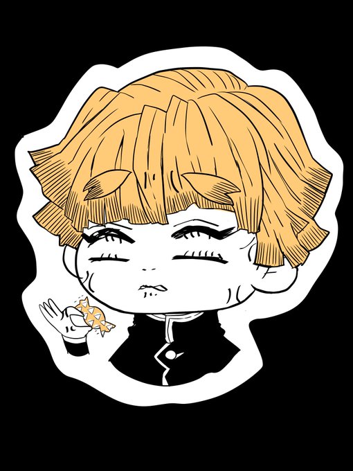 ゆ侍さんがTwitterに投稿した我妻善逸(鬼滅の刃)のイラスト。