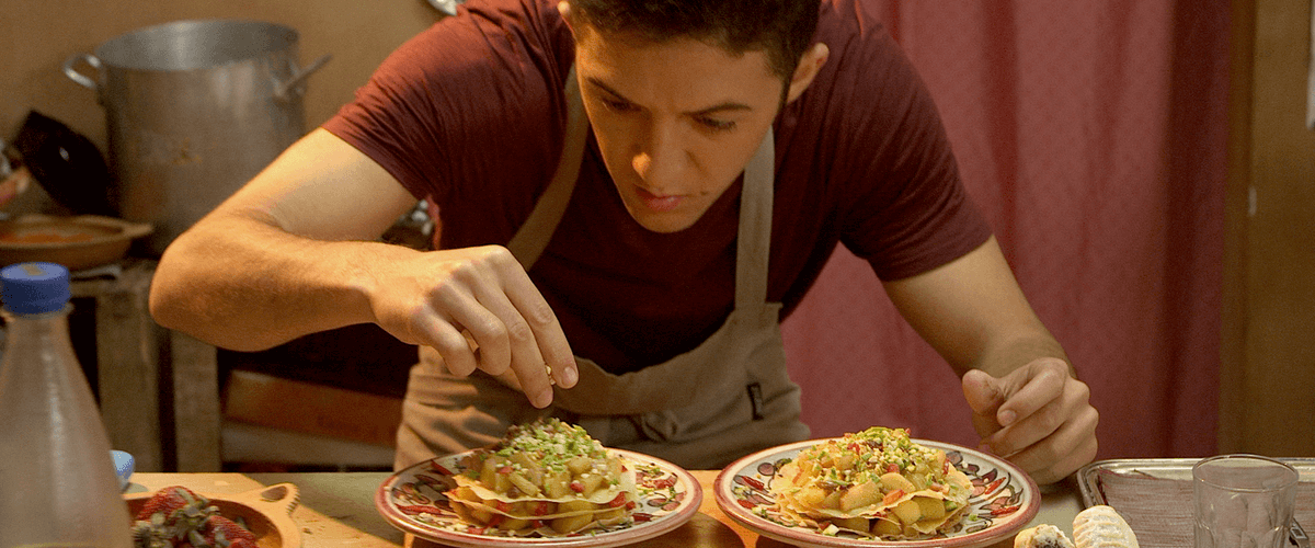 NYADIFF's tweet photo. #Tazzeka is an ode to good food and friendship. This comedy is about Elias, a talented young Moroccan cook whose meeting with a top Paris chef and a young woman inspires him to leave home for Paris, France to become a Chef. #ADIFFDC2019 https://t.co/SMPQyikfnH