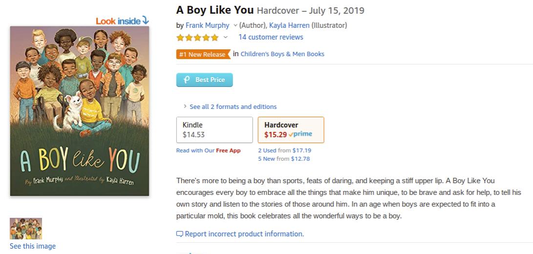 frankmurphy2009's tweet photo. 2 weeks out & #ABoyLikeYou has sold (at least) 1,461 copies (via @npdgroup). 14 customer 5⭐️reviews on @amazon & it's been a #1 New Release in multiple categories. Author visits to @BookExpoAmerica, #Ci7, Philly, Boston, Pittsburgh, Nashville #indie bookshops made a huge impact! https://t.co/20sUxuDEQG