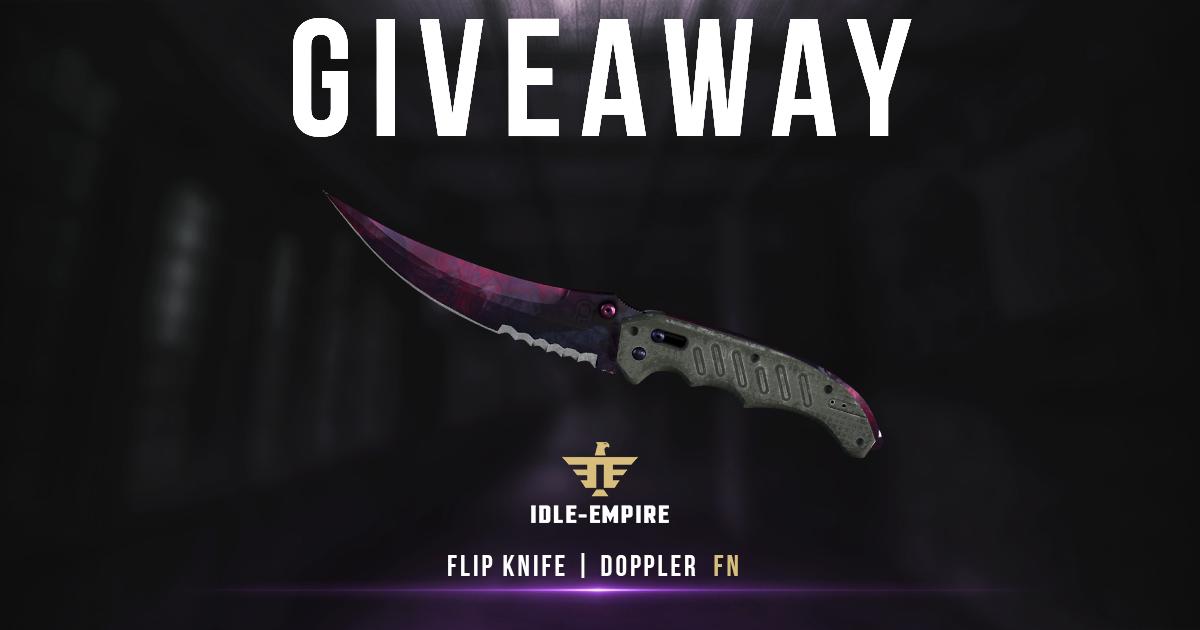 CSGOIdleEmpire's tweet image. Flip Knife | Doppler (Factory New) Giveaway 🎁

✅ Enter here: idle-empi.re/2IPiHSx

#Giveaway #CSGO #CSGOGiveaway