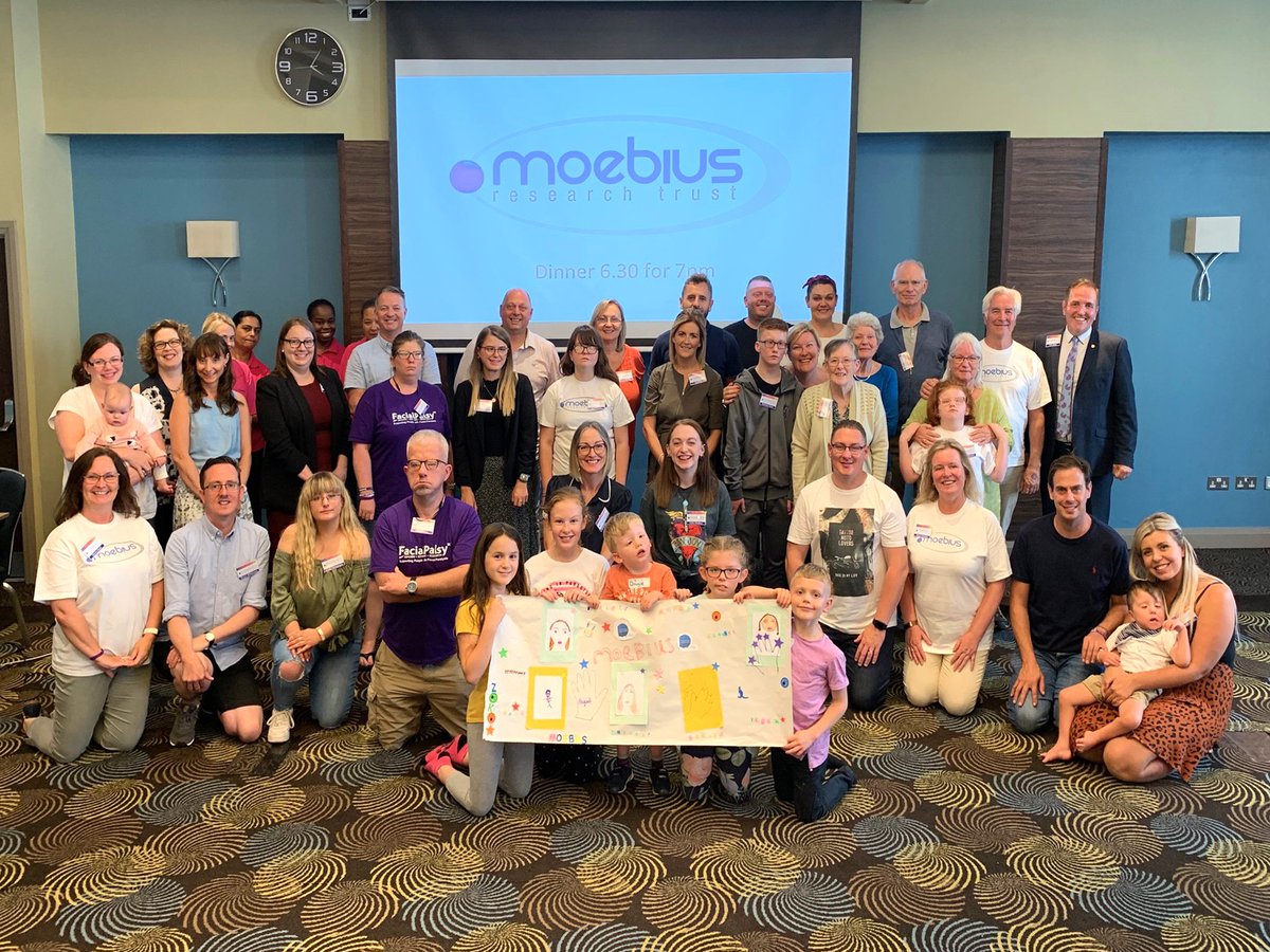 MoebiusUK's tweet photo. Thanks to everyone who joined us at the 2019 Conference.  We truly are facing the future. #moebiussyndrome #moebiusawareness #wesmilefromourhearts https://t.co/2S3Gr9GPrh