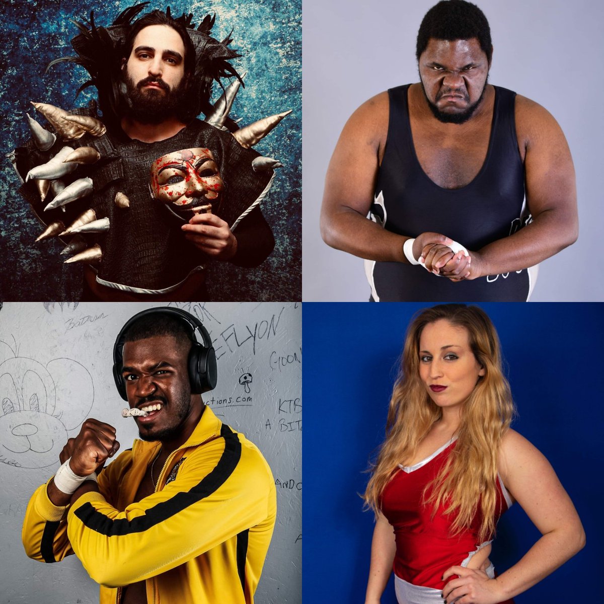 WrestlersLab's tweet photo. Which of these debuts are you most looking forward to tomorrow at #LABNORMAL2? https://t.co/ovOXLlbAUT