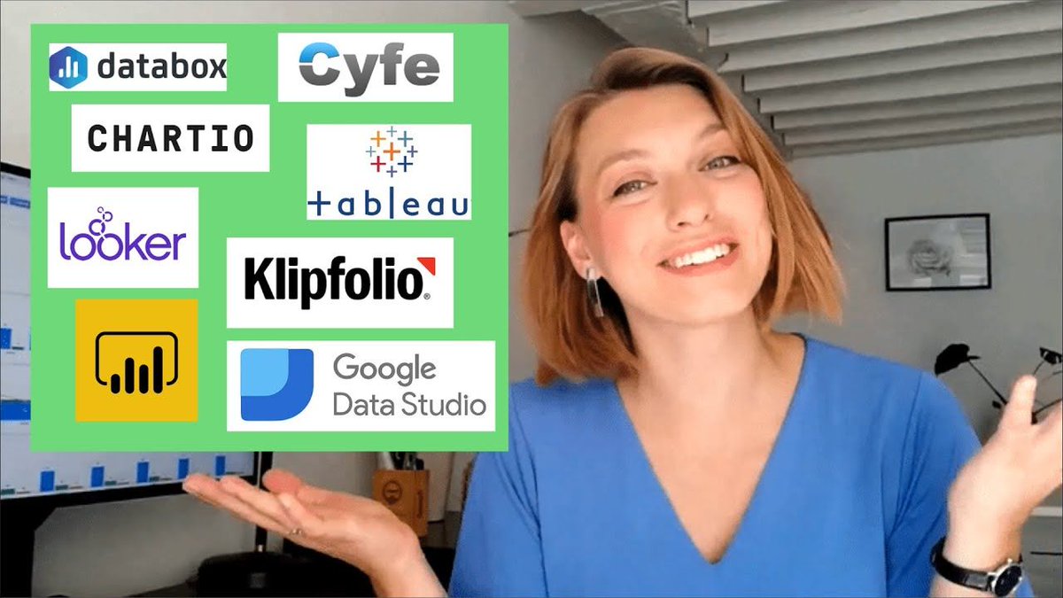 klipfolio's tweet photo. Trying to find the best #dashboard tool for you? Check out this amazing video from @MelindaElmborg where she reviews #Cyfe, #Databox, #Looker, #Chartio, #Periscope, #Klipfolio, and others! https://t.co/0YBNZjKu3h https://t.co/T1HVumPQE1