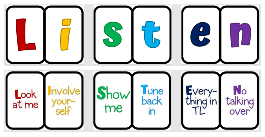 If you have ever heard Craig Sheehy sing his LISTEN rules and you wanted something to hang up in your class, here is a free resource from tprsbooks.com/free-resources that you can hang up this year! bit.ly/LISTENrules #NTPRS2019 #TPRS