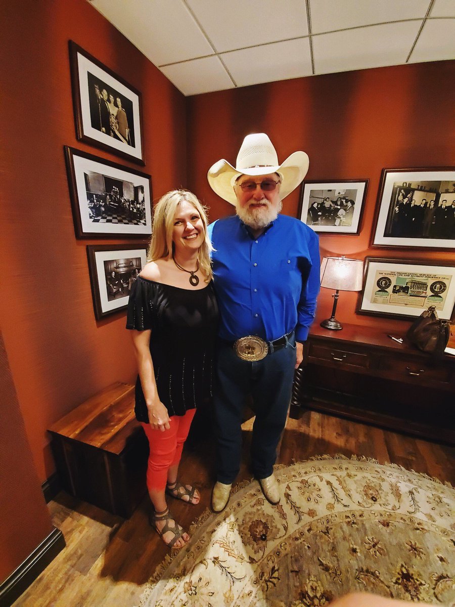 HighRoad_Inc's tweet photo. What an honor it was for us to hang backstage at the Grand Ole Opry this past week, see some current tour clients and meet the legendary Charlie Daniels of The Charlie Daniels Band.  #opry #Nashville #CharlieDanielsBand #takethehighroad #tourlife https://t.co/vwBJleiT0c