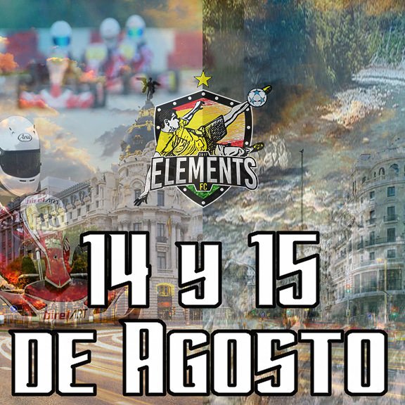 espirituganador's tweet photo. 👉Próximamente...Quedada eLeMeNtS Madrid🤩🎉

Tour por la ciudad🌇
Karts🏎
Risas🤗
Cervezas🍻
Fiesta🍾🍹
Sol🌞🏖
Piscina🏊‍♂️
Y mucho más...😎

También repartiremos los regalitos de los patrocinadores por ganar el título de 2a y lograr el ascenso a 1a💪🔝

#eLeMeNtSFC 💛
#Somosde1a https://t.co/EyvK5ioDO2