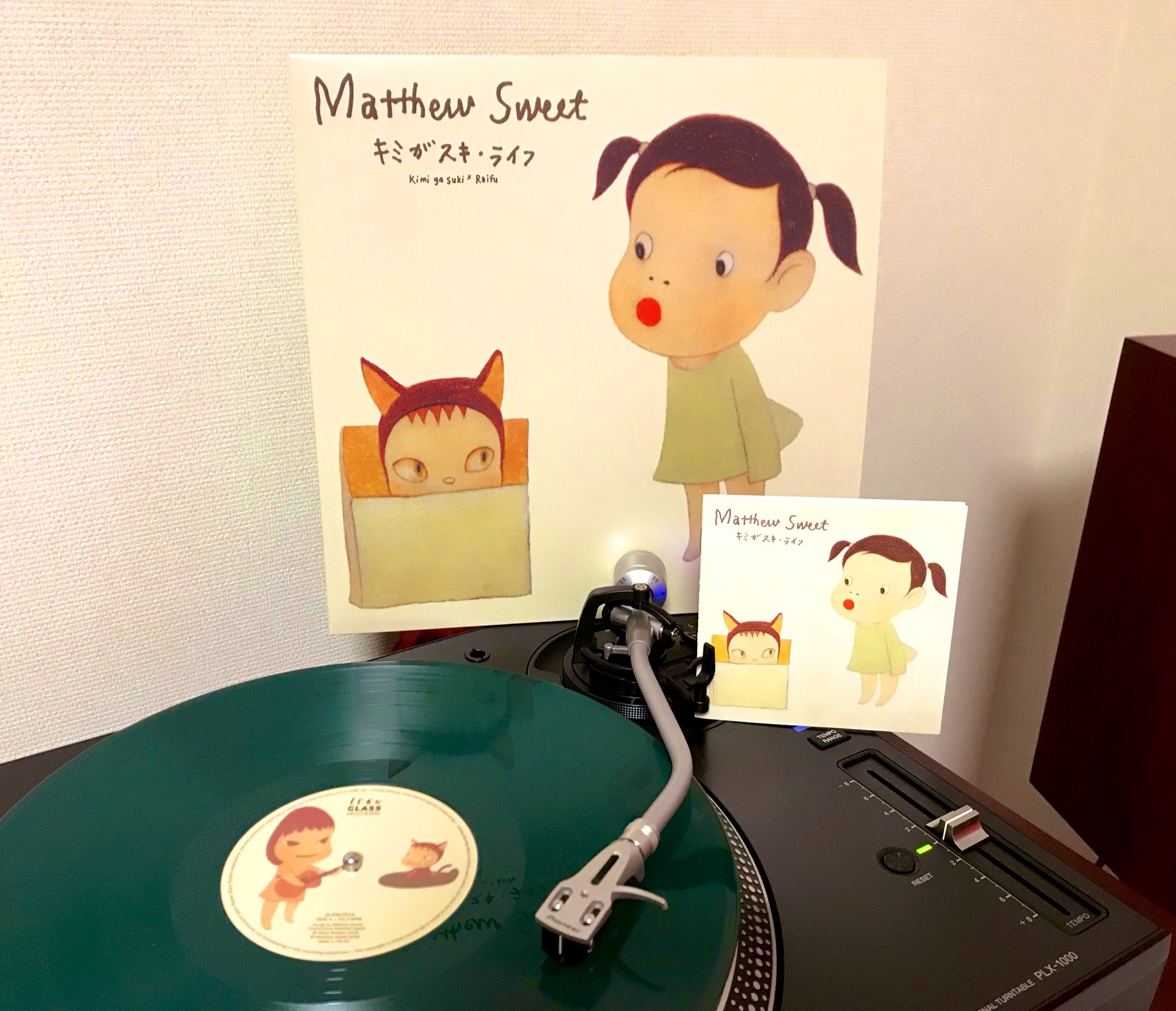 新品限定盤レコード 奈良美智 Matthew Sweet キミがスキ・ライフ