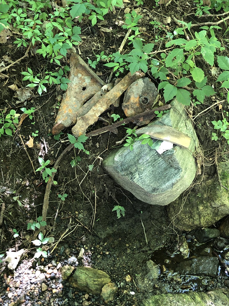 rorishapiro1's tweet photo. Little trail by my house. Old foundations and broken car parts it looks like. Also old pottery shards and glass.
#ridgefieldct #ridgebury #historicCt #naturewalk #naturetrail https://t.co/s3cKpRz5S7