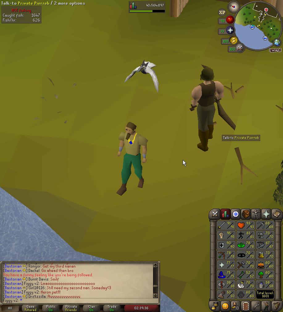 BrettIsenhower's tweet image. Also snagged this on the alt about 30 minutes later LOL 67 fishing @FOHClan #taskmasters