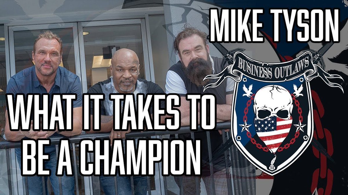 Are you a perfectionist? Lots of entrepreneurs are. Listen to this episode of <a href="/BusinessOutlaws/">Business Outlaws</a> to hear us talk perfectionism with <a href="/MikeTyson/">Mike Tyson</a> advncd.me/MikeTysonOnBus…

<a href="/BulldogCollins/">Chris Collins</a> #BusinessOutlaws #Entrepreneur