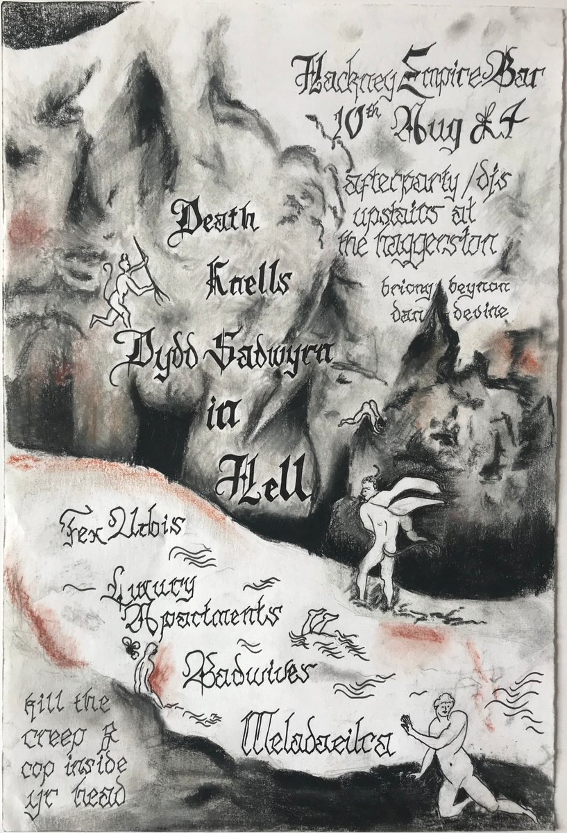 Kidothblackhole's tweet photo. This is happening one week today, I'm going to post again to double my chances that the algorithms let me get through to you but PLEASE COME AND INVITE YR FRIENDS: 

https://t.co/iI55G79igj https://t.co/QNcC0z6VkB