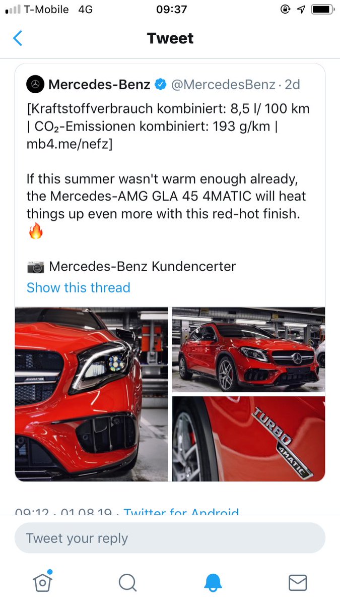 Stefan Michel (@michelstef) on Twitter photo Wenn <a href="/MercedesBenz/">Mercedes-Benz</a> Mitarbeitende den Zusammenhang von CO2 und Klima nicht kennen, gibts dann solche Werbung. Wenn <a href="/MercedesBenz/">Mercedes-Benz</a> Mitarbeitende den Zusammenhang von CO2 und Klima nicht kennen, gibts dann solche Werbung.