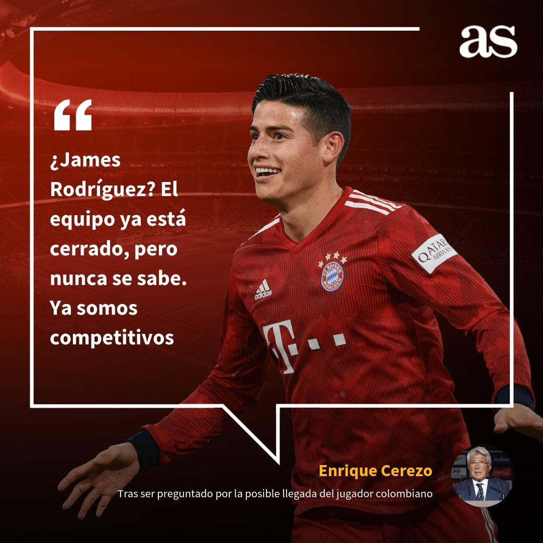 🤔 ¿Y ahora qué? ¿Tú qué harías si fueras James?
🔁 Intento quedarme en el Real Madrid
❤️ Presiono para que el Atleti me fiche
💬 Me voy fuera de España: di equipo.