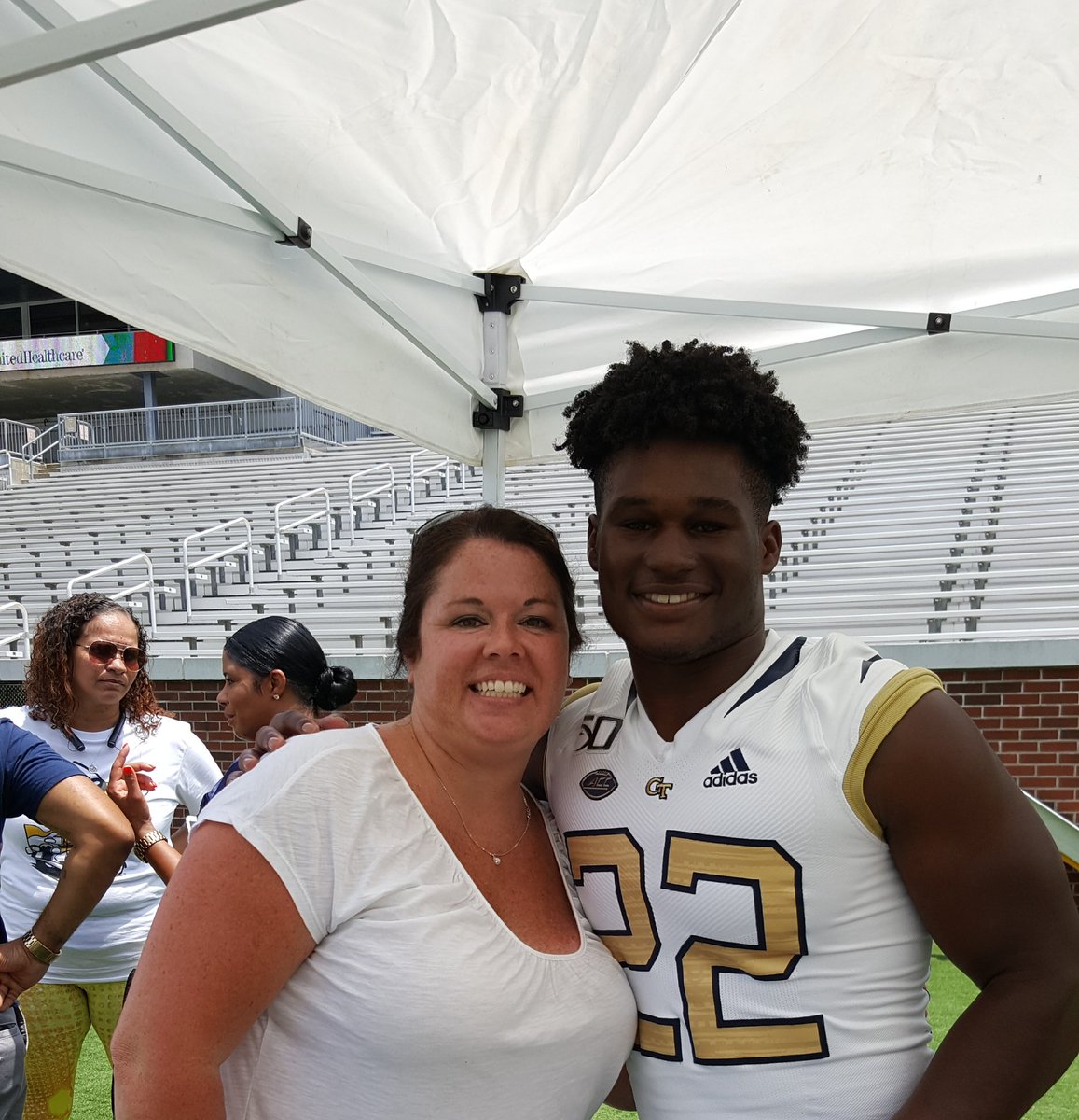 Ready to see this young man in beast mode in a few weeks!! @JamiousGriffin @GeorgiaTechFB