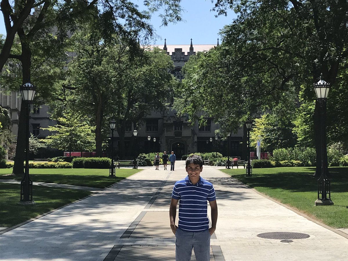 aggarwalmadhur's tweet photo. Wrapping up a week of mid-west college visits with @AggarwalPranit Beautiful campuses, great people. Curious on how Pranit will reflect on these visits as he goes through the college admissions process. #anxiousdad https://t.co/ZbiIihre8a