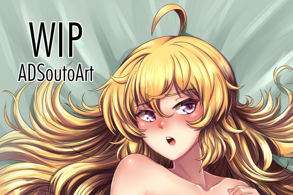 Adsoutoart Wip Yang Xiao Long Vol 7 Dakimakura Still Hope To Finish This Tomorrow Rwby Rwby7 Rwbyv7 Yangxiaolong Dakimakura Fanart Yang T Co Okmg2usafr