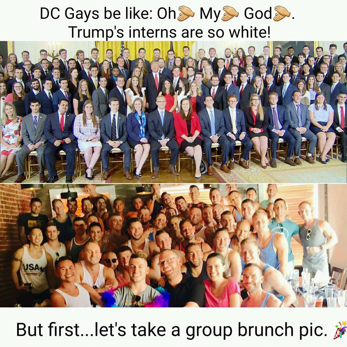 DCHomos's tweet photo. Happy 2nd anniversary DC #brunchgate 🥳 https://t.co/O6SwnpMRD7