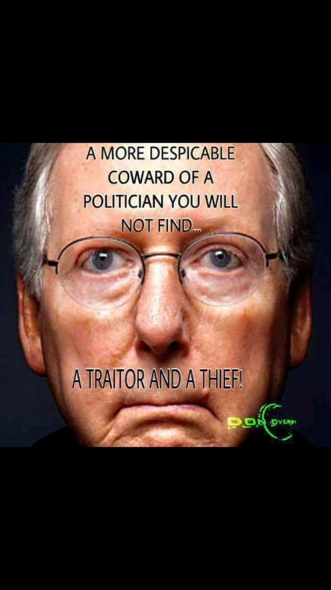makigilla's tweet photo. @tribelaw @nasty_woman2 @senatemajldr @BarackObama Yes a well earned forever name of shame 👌🏻 https://t.co/yanCKzf317
