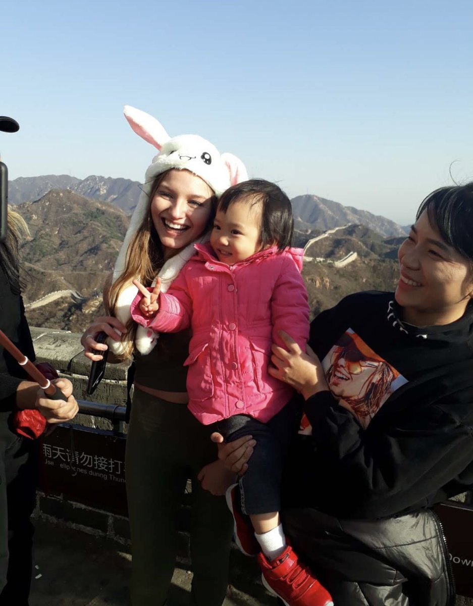 (6)Many people in China have never seen a white person before and especially not blonde hair & blue eyes so they’re fascinated. There was never a moment in China I was not being stared at or pictures taken of me. People would ask me to take pictures with them & their kids daily