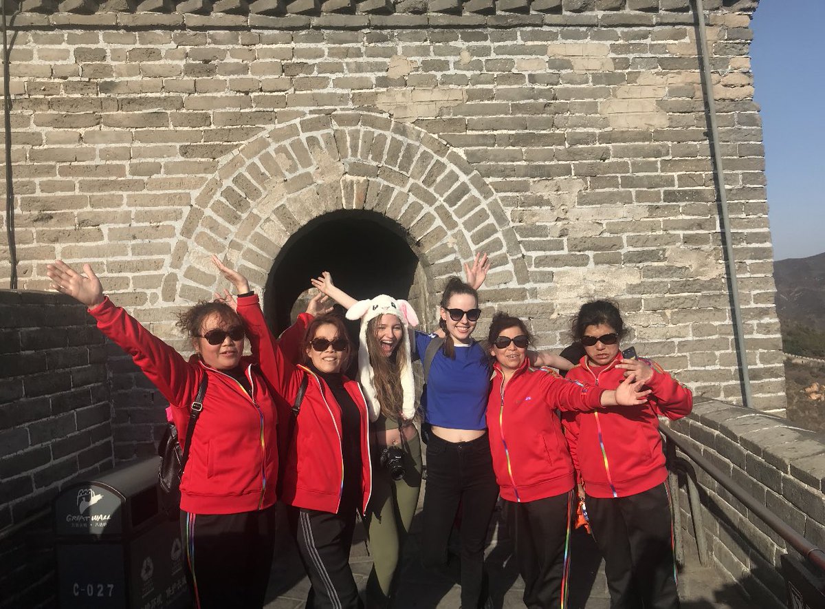 (6)Many people in China have never seen a white person before and especially not blonde hair & blue eyes so they’re fascinated. There was never a moment in China I was not being stared at or pictures taken of me. People would ask me to take pictures with them & their kids daily