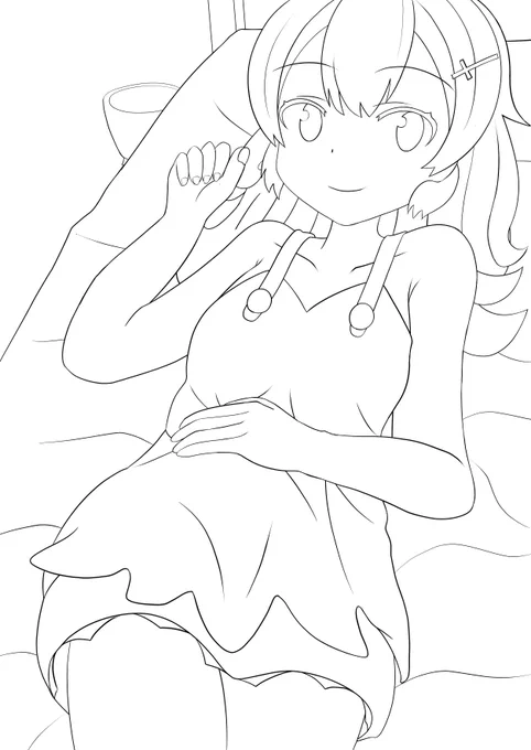 おそらく今日の夜には…?🤔 