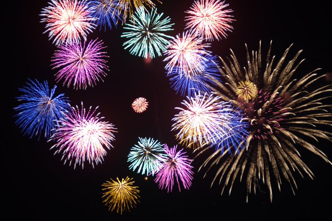 手賀沼花火大会のtwitterイラスト検索結果