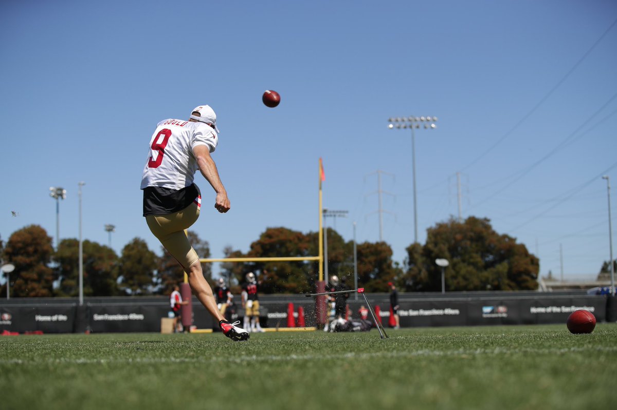 RobbieGould09's tweet image. 🎯 Practice! #year15 #swingeasy @49ers #faithful