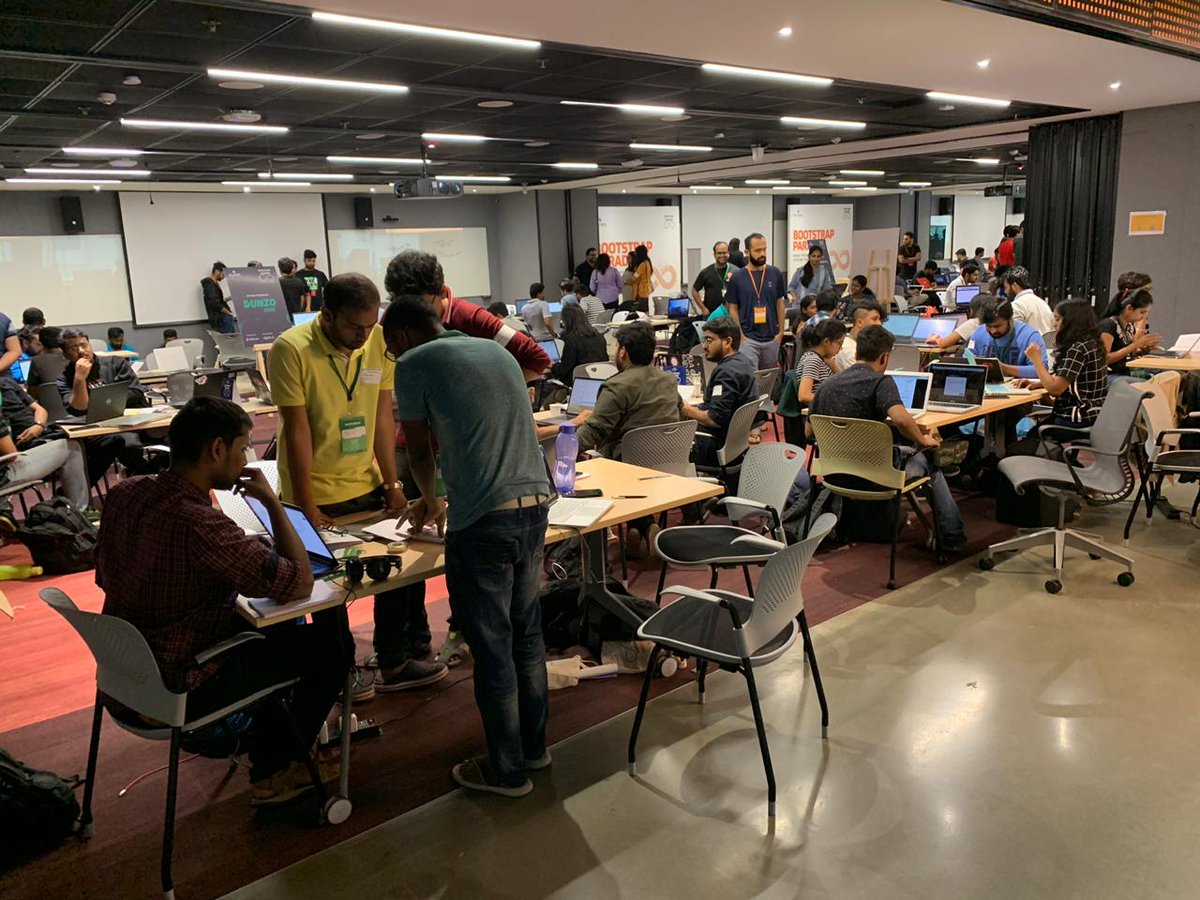 mairitwick's tweet photo. Have a look into Skillenza's Bootstrap Paradox Hackathon's #bootstraparadox,  I am pretty sure that you would like to know the reason behind the fore-mentioned Hackathon which is Trending on Twitter 😄.
#outcodeyourself https://t.co/yLdLZq4Ika