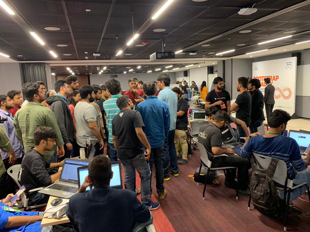 mairitwick's tweet photo. Have a look into Skillenza's Bootstrap Paradox Hackathon's #bootstraparadox,  I am pretty sure that you would like to know the reason behind the fore-mentioned Hackathon which is Trending on Twitter 😄.
#outcodeyourself https://t.co/yLdLZq4Ika
