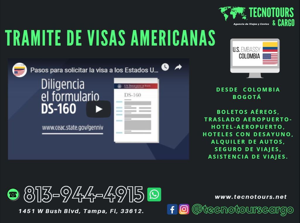 Tecnotours's tweet photo. TRAMITA TU VISA AMERICANA https://t.co/FvRIz3Z2YQ https://t.co/eMQzREBSA3