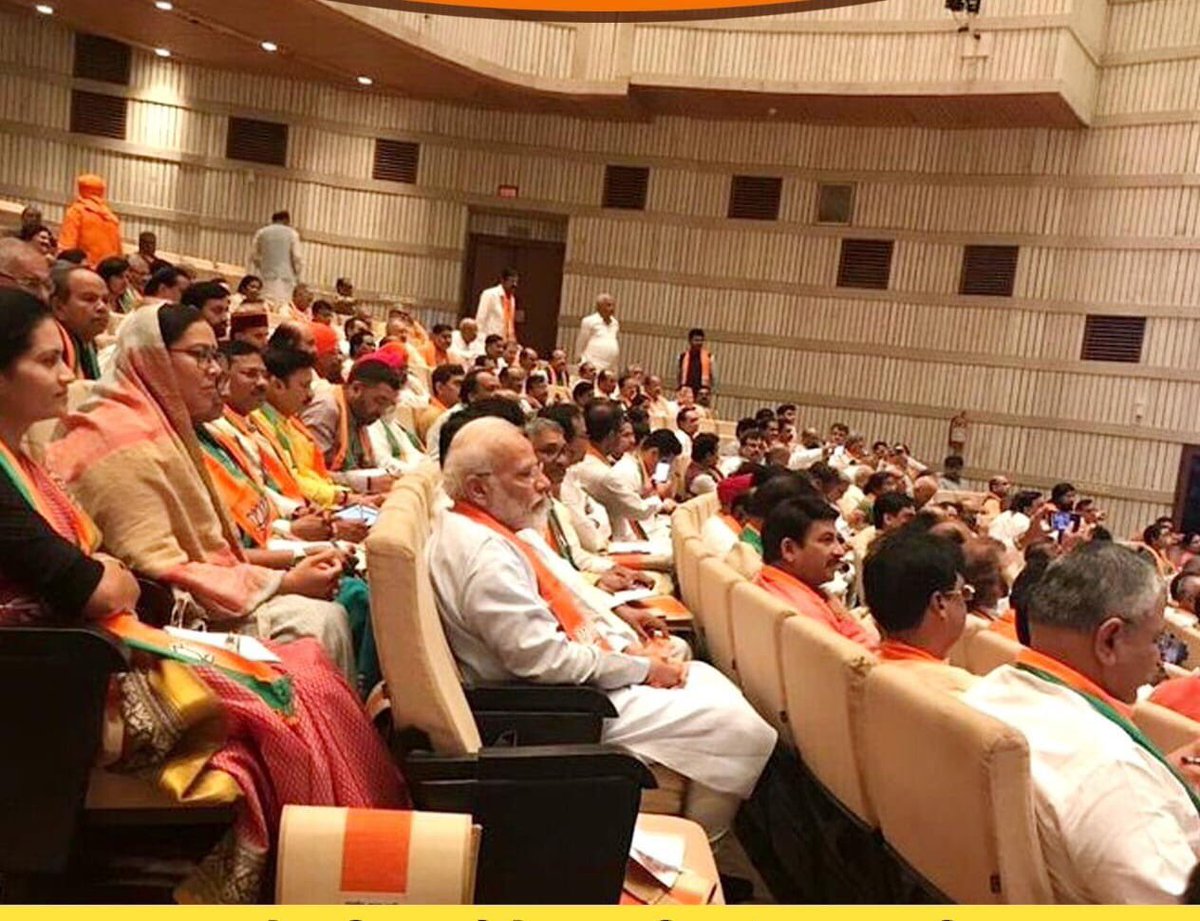 blsanthosh's tweet photo. One among the delegates in #SaasadKaryashaala of @BJP4India ... This is what that makes BJP a Party with a difference ... https://t.co/l8tFzbxQAw