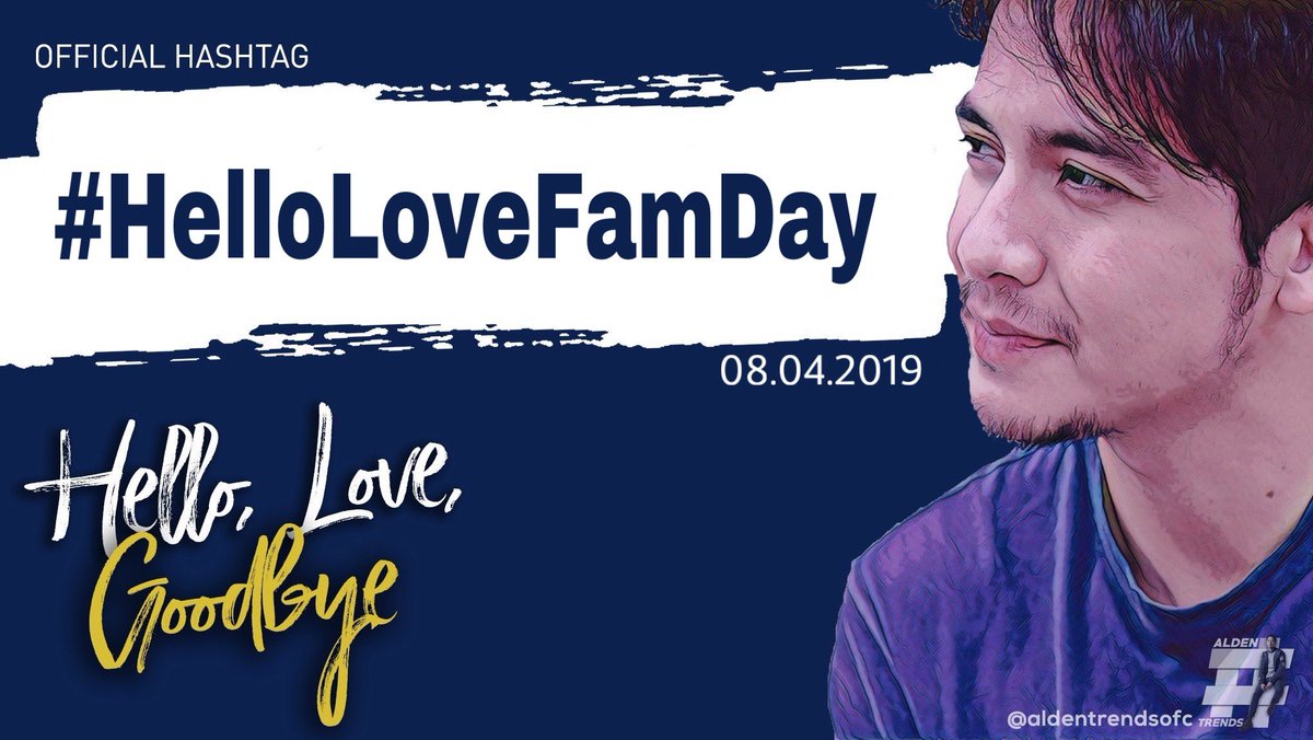 On its first Sunday screening, let’s all watch #HELLOLoveGoodbye with our family and friends!
For sure, this will be a great family bonding moment!

<a href="/aldenrichards02/">Alden Richards</a> <a href="/bernardokath/">KATH 🐘</a> 
#HelloLoveFamDay