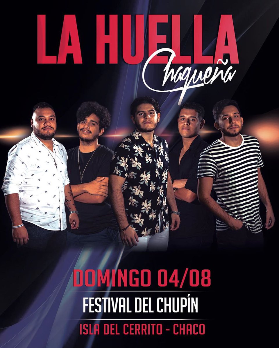 Atención amigos, arrancamos con el primero de muchos shows y giras por todo el litoral Argentino!! Mañana show #festivaldelchupin #isladelcerrito los esperamos!!