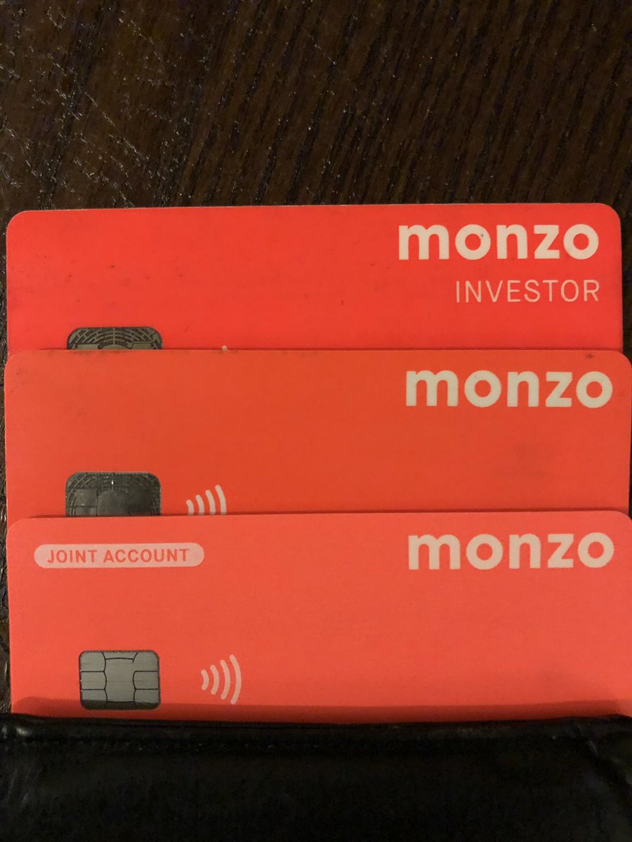 Jackrevis5's tweet photo. Becoming part of the Monzo family @Monzo @gdeluchi 👨‍👨‍👧 #monzo #coral #investor #joint https://t.co/HAgp3jIn4B