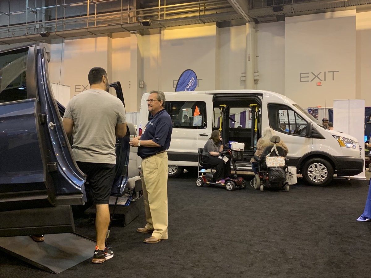 amsvans's tweet photo. Day 2 of Abilities Expo Houston is underway! Stop by, join the fun and be sure to ask about our show specials!
#AMSVans #AccessibleLife #LiveFree #AbilitiesExpo @AbilitiesExpo https://t.co/UBIgOiCqE2