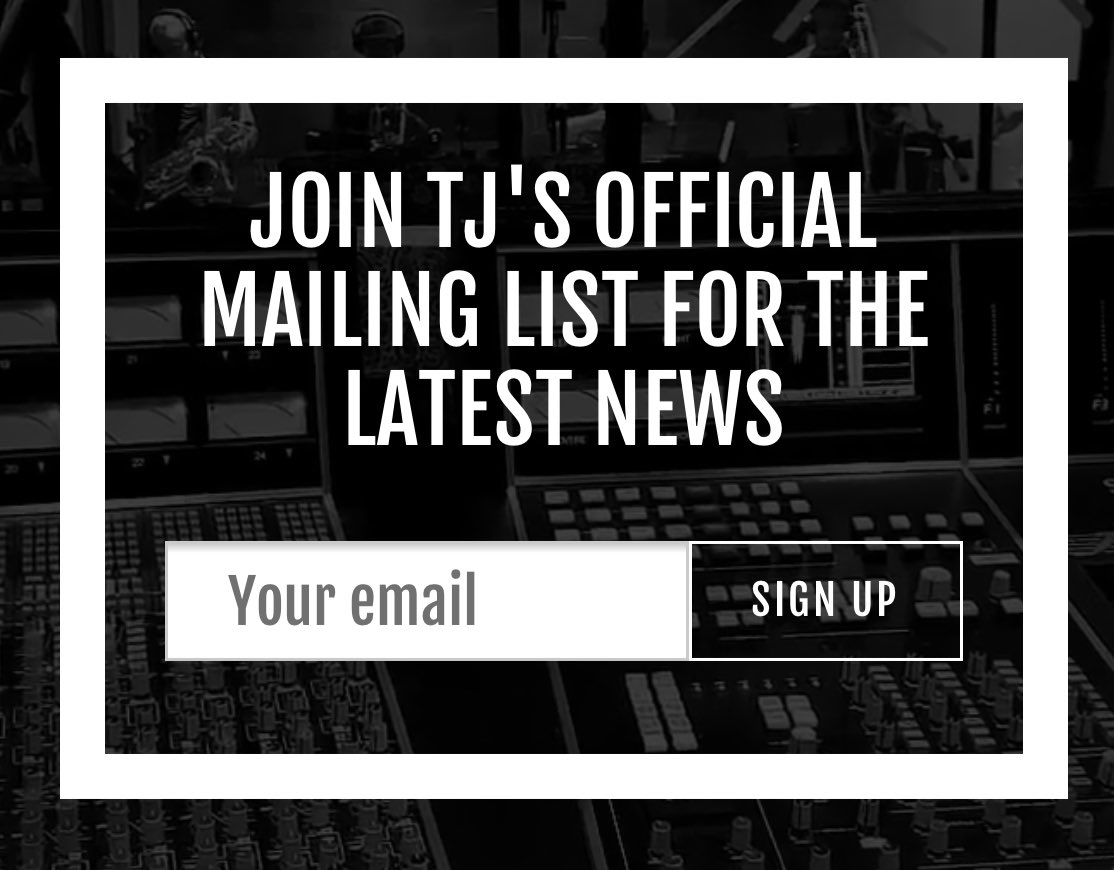 tjjackson's tweet photo. Thank you to everyone who has subscribed. 🙏🏽 JOIN THE LIST! https://t.co/ozJ2Q7NxCz #tjjackson #TJmailinglist #JoinTheList https://t.co/gi4ZLiTybV