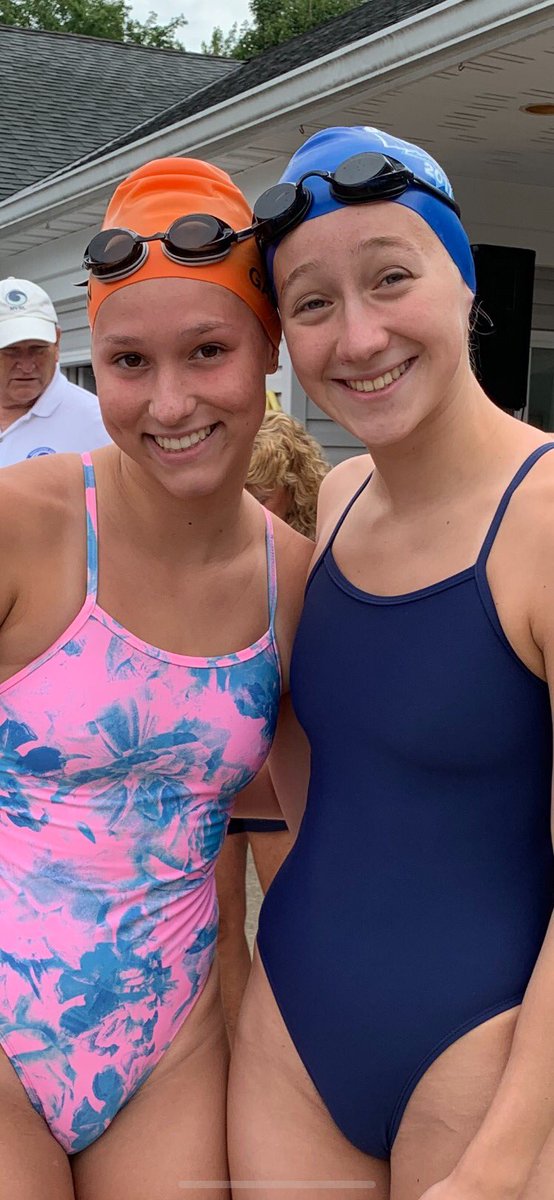 A lot of hard work paid off today at All Stars for Emmy Gallion and Natalie Martin! Natalie finished 11th in 50 free and 7th in fly.  Emmy finished 6th in the IM and 3rd in the 50 fly with a new team record of 29.56! Congratulations to them both! #afctigers ⁦<a href="/swimNVSL/">Northern Virginia Swimming League</a>⁩