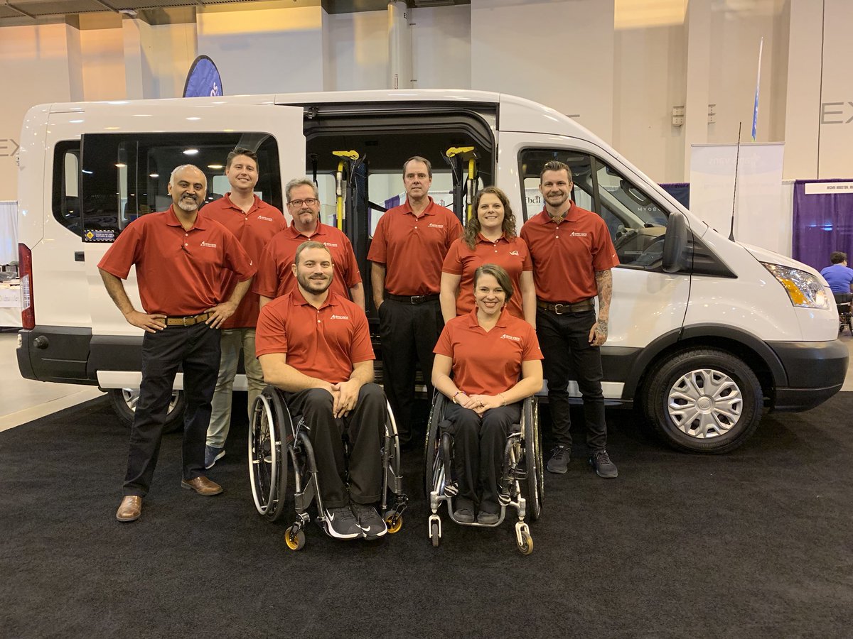 kristinarhoades's tweet photo. I’m here at #AbilitiesExpo Houston with @amsvans! Stop by and see our selection of wheelchair accessible vehicles and meet the most passionate, dedicated team in the industry! #AMSVans #VMITribe https://t.co/UJTvbcCha7