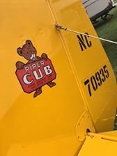 FlyingFishAP's tweet photo. Check out this beautiful Cub! The aircraft was originally acquired in 1966 and was simply the fuselage frame. It was restored by Terry Steed and his father. Sadly, the aircraft was destroyed in a tornado in the 70’s. The second restoration was recently completed, again, by Terry https://t.co/2ln1INM64L