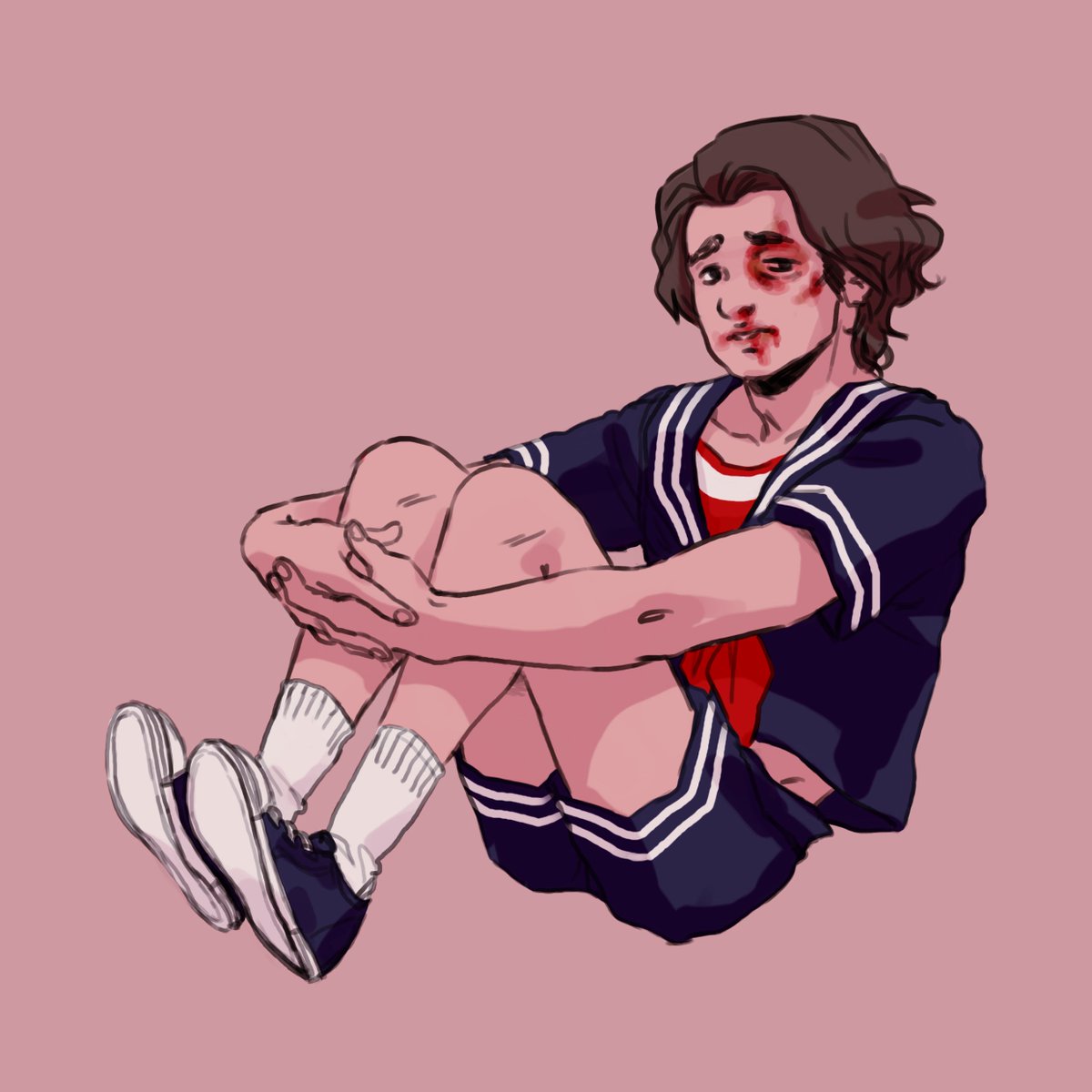 soyouz_trashcan's tweet photo. Finally took the time to finish this one today despite being SUPER LATE ON MY WORK LMAO I wanted to make a better render but I got lazy 🤷♀️ #StangerThings3 https://t.co/KaxZiTzZfD