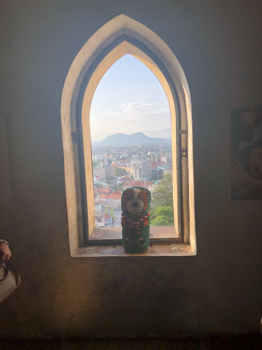 FTSTSSSaints's tweet photo. Off to Ljubljana castle we went in search of Bernie but we were too late again. #ftst19 #fairytalesscarytales #fairytalesandscarytales @GGMidsFTST https://t.co/kWU90hskka