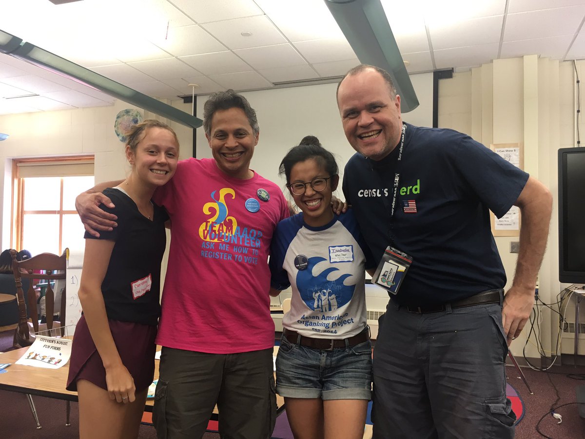 Proud to be part of another census doorknock in north Minneapolis with AAOP and the State of MN. Need to make sure every resident is counted, seen and heard.  #WeCountMN