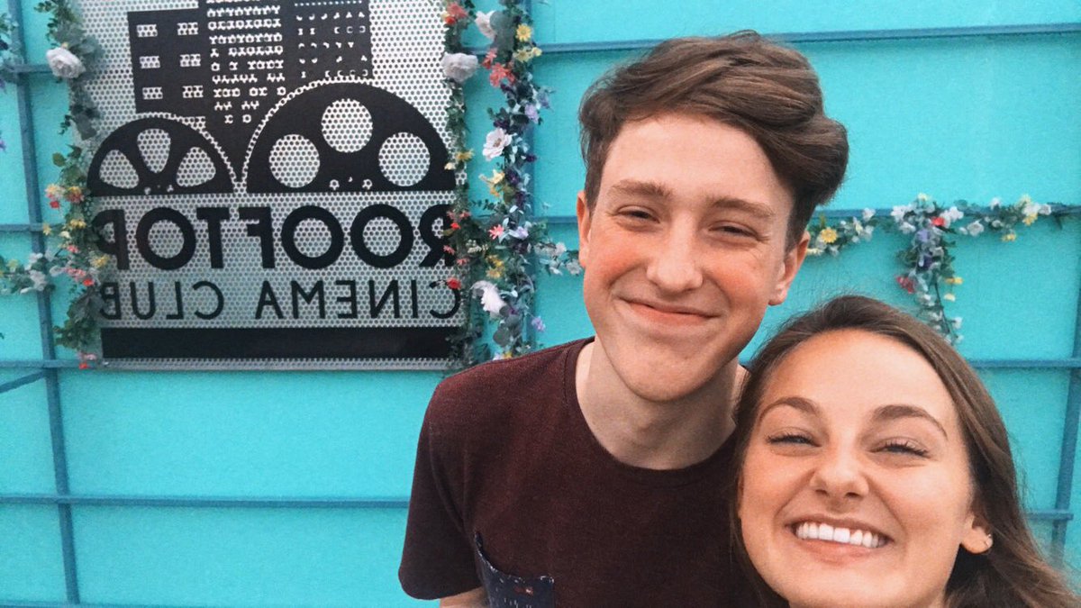 emmafreyy's tweet photo. Sawyer turned 18 the other day and Erica and I really enjoyed celebrating it with him!!!! someone go tell him to get a drivers license now https://t.co/TBUQ0t6L3Z