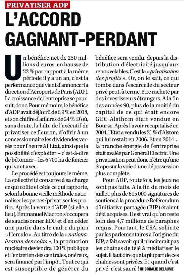 Devoirs de vacances. Lire l'article de <a href="/CoralieDelaume/">Coralie Delaume</a>, soutenir (et diffuser) le referendum d'initiative partagée (RIP) avec ce lien: referendum.interieur.gouv.fr/soutien/etape-1